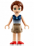 LEGO elf012 Emily Jones, Dark Tan Shorts